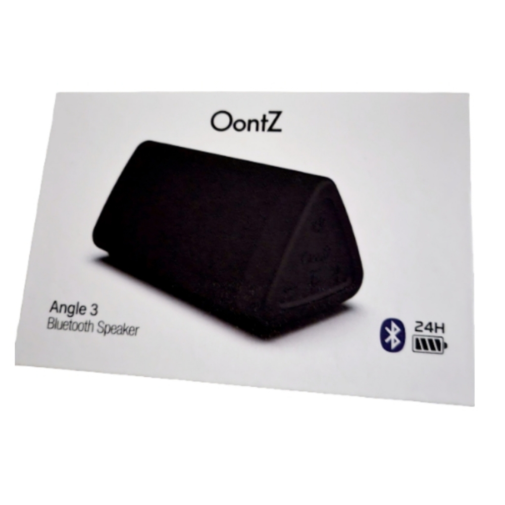 Oontz Angle 3 Black Waterproof Portable Bluetooth Speaker